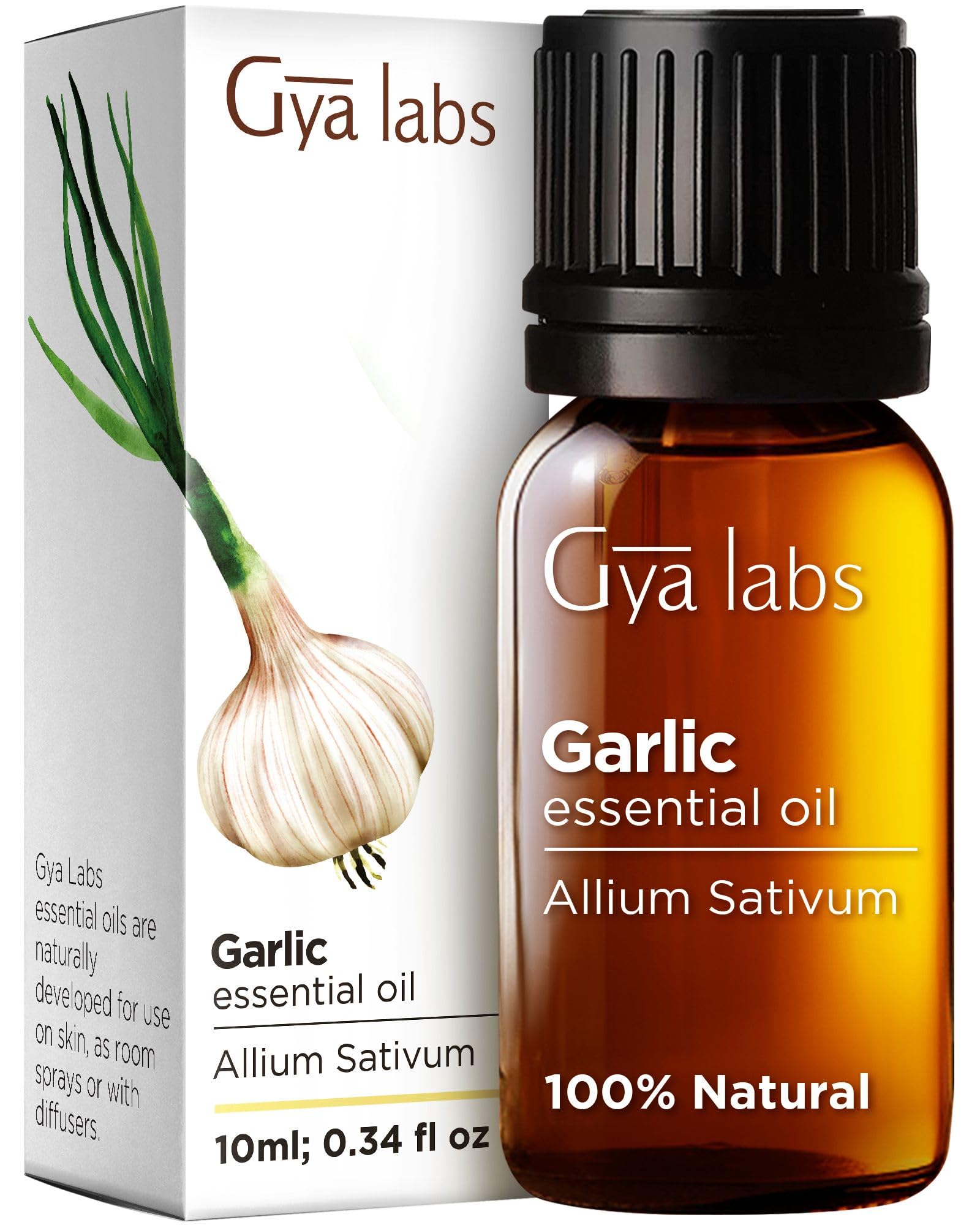 Gya Labs Garlic Essential Oil for Diffuser - Garlic