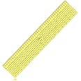 HLZC Hot Hem Ruler,Hot Iron Ruler,Hot Press Ruler for Quilting and Sewing,Handmade Tool for Electric Iron Home Ironing Work,17Inches(43.2CM)