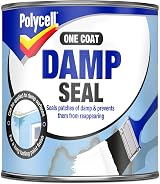 Polycell One Coat Damp Seal 1L Interior Patching Damp Seal White view 2
