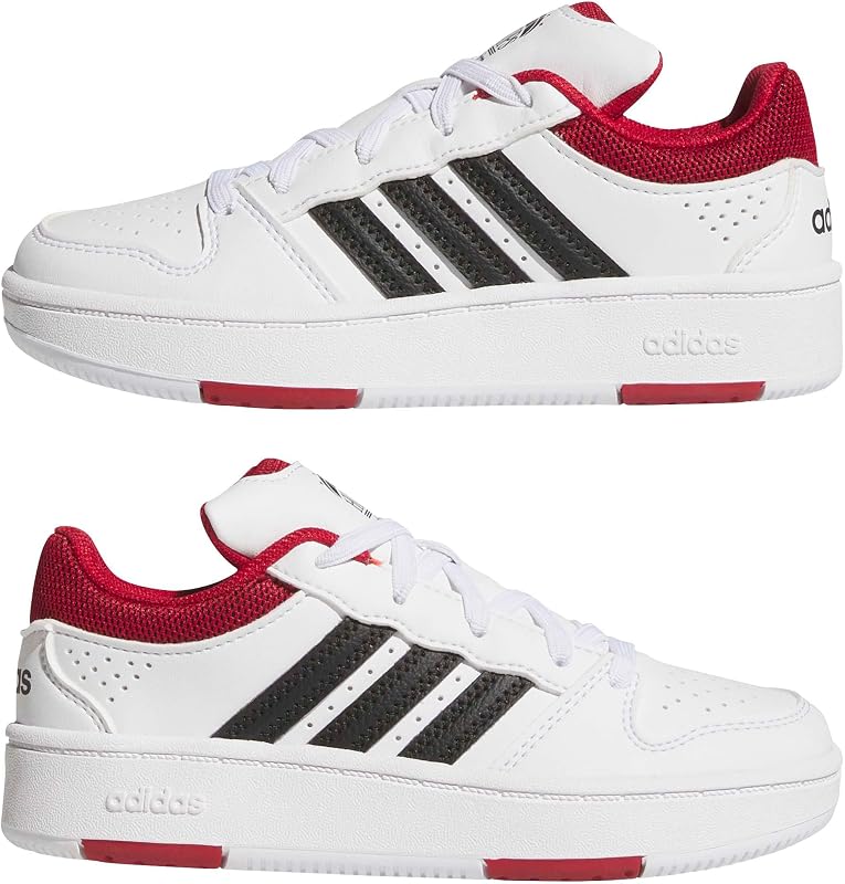 Unisex Kinder Hoops Classic Shoes, FTWR White/Team Victory Red/Core Black, 29 EU — Foto 8 von 8