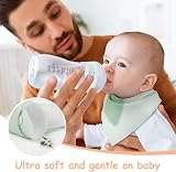 Yoofoss Baby Bibs 10 Pack Dribble Bandana Bibs 100% Cotton for Girls Teething view 2
