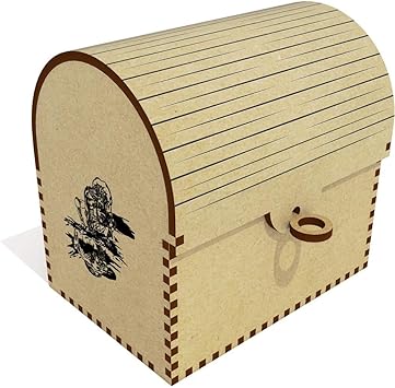 Azeeda Gente Steampunk Cofre del Tesoro / Joyero (TC00024440): Amazon.es: Juguetes y juegos