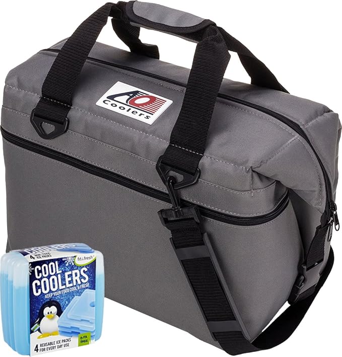AO Coolers Canvas Series Soft Cooler with HighDensity
