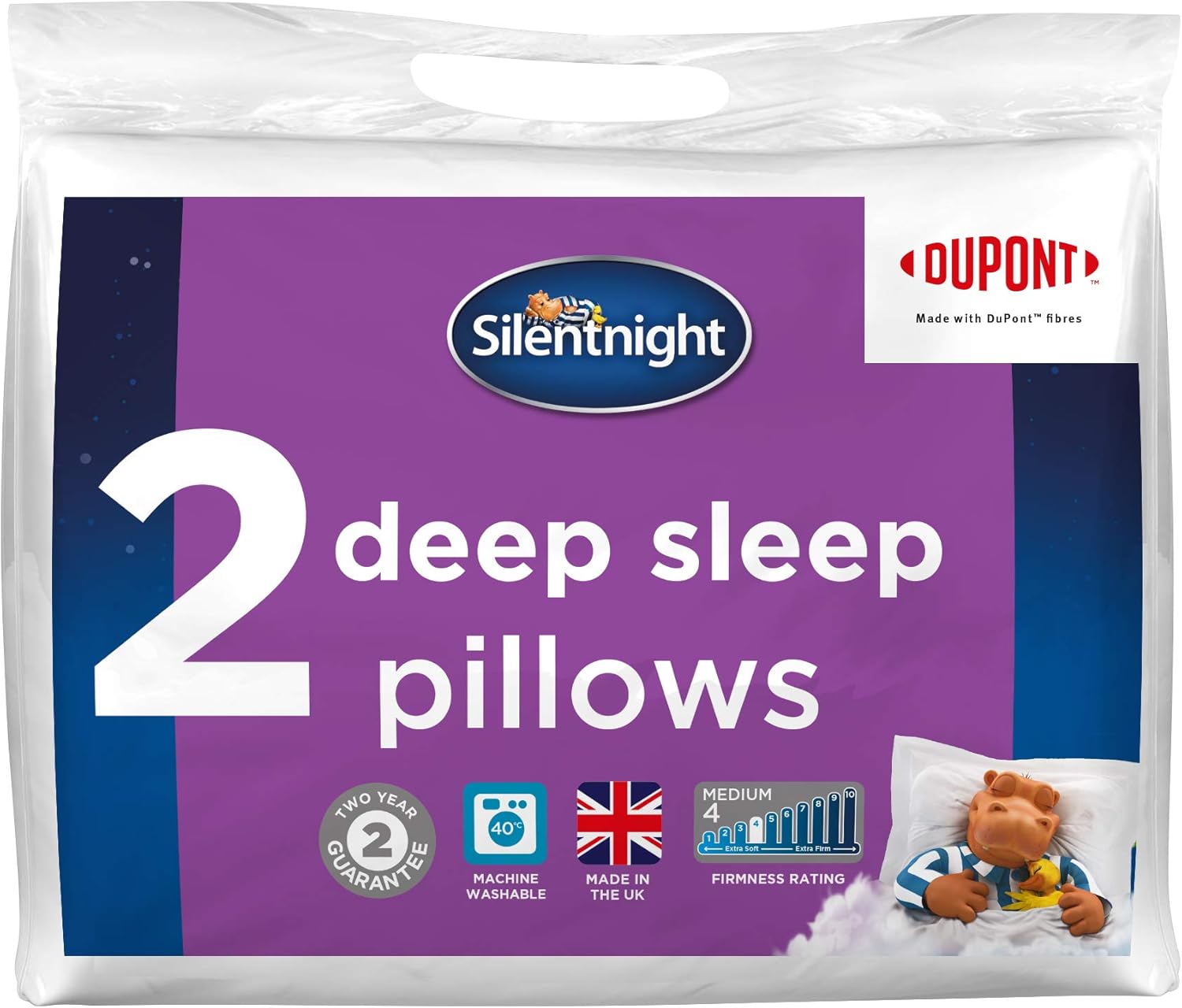 silentnight pillow pair