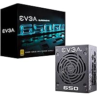 EVGA SuperNOVA 650 GM, 80 Plus Gold 650W, Fully Modular, ECO Mode with DBB Fan, 7 Year Warranty, Includes Power ON Self Teste