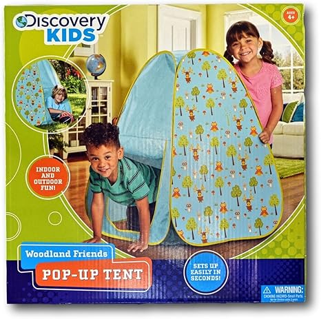 discovery pop up tent