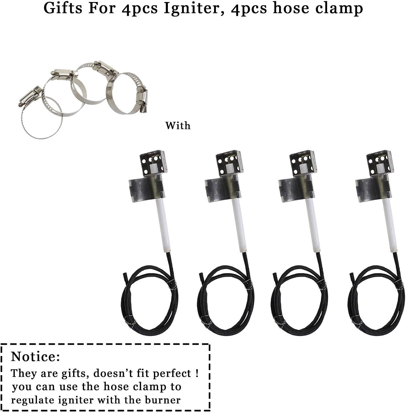 Hisencn Grill Replacement Parts for Charbroil 463436215, 463436214, 463436213, 463439915, 467300115, 463439914, 461372517, G432-Y700-W1, G432-0078-W1, Grill Burner, Heat Plate, Crossover Tube : Garden & Outdoor