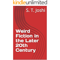 Weird Fiction in the Later 20th Century book cover