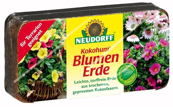 Neudorff 00270 Kokohum Blumen Erde Brikett, 1 Stück