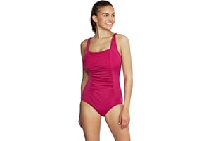 Speedo Women's Endurance+ Shirred Tank One Piece Swimsuit