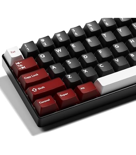 Amazon.com: YMDK 96 84 ANSI ISO Keyset OEM Profile Thick PBT