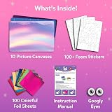 Skillmatics Foil Fun Unicorns & Princesses No Mess Art Kit view 3
