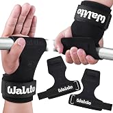 Weight Lifting Wrist Strap，Double Layer Leather Wrist Wraps with Neoprene Padding for Weightlifting &amp; Deadlifts &ndash; Adjustable Gym Straps for Men &amp; Women