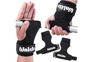 WALITO Weight Lifting Straps - 24" Wrist Wraps Wrist Straps for Weightlifting Men & Women, Home Gym Deadlift Straps with Thic