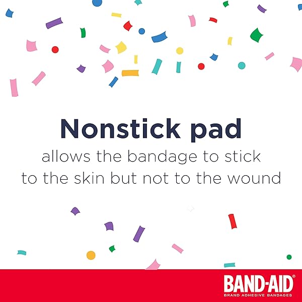 BAND-AID BRAND ADHESIVE BANDAGES FOR MINOR CUTS & SCRAPES, WOUND CARE FEATURING DISNEY’S ELEMENTAL CHARACTERS, FUN BANDAGES FOR KIDS AND TODDLERS, ASSORTED SIZES, 20 COUNT