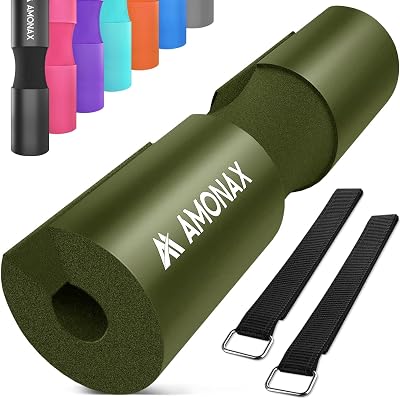 Amonax Barbell Squat Pad Extra Thick Foam Neck Shoulder Support