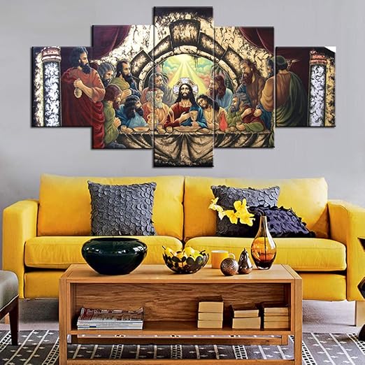 Amazon Com Last Supper Wall Decor Art Work For Home Walls