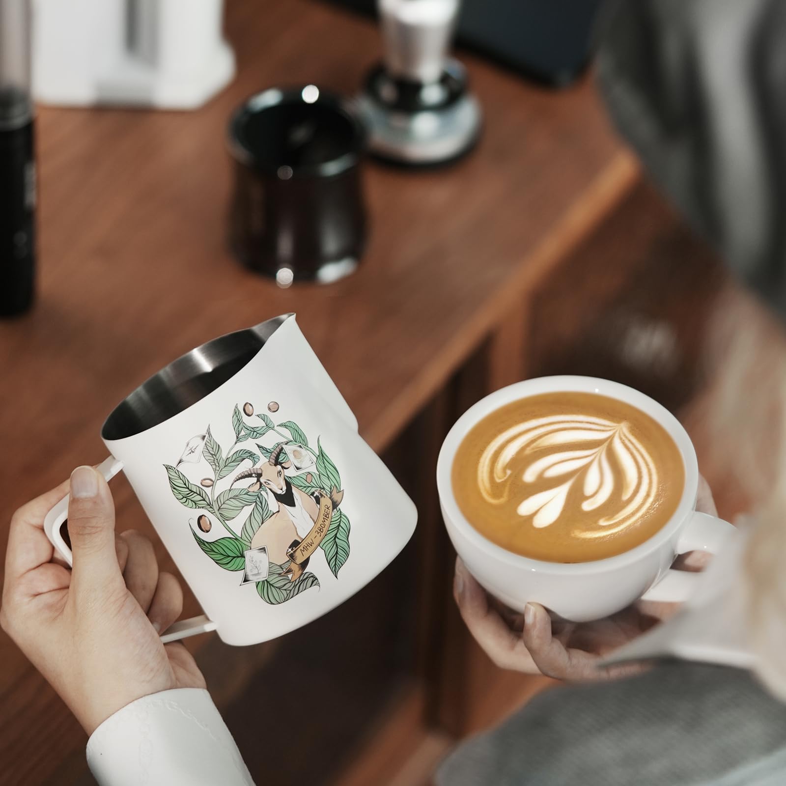 MHW-3BOMBER Espresso Milk Frothing Pitcher Steaming