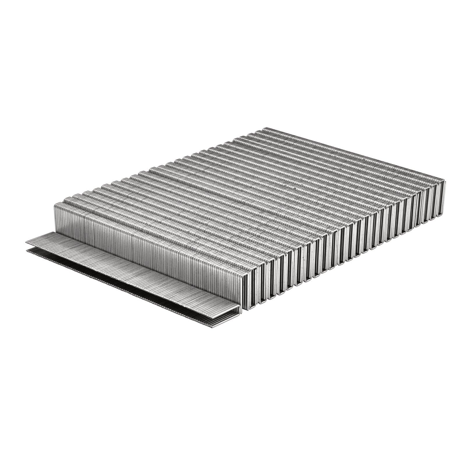 Draper 13130 Type-90 Staples, 20mm, Pack of 5000-13130 - Galvanised Steel Narrow Crown, Heavy Duty