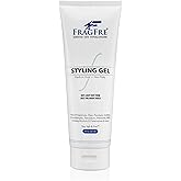FRAGFRE Styling Gel Fragrance Free 8 oz Medium Hold - Hair Styling Gel for Sensitive Skin - Hypoallergenic Parabens Free - Gluten Free Vegan Cruelty Free - for Men Women and Children