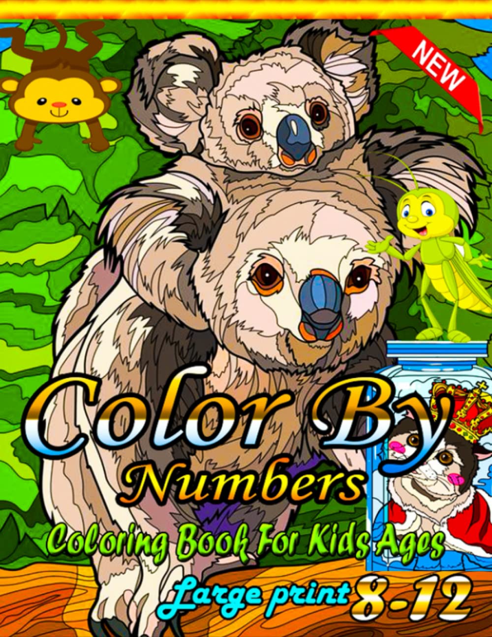 color by number coloring book for kids age 8-12 large print: Color by  Numbers Coloring Book For Kids Ages 8-12 With A Beautiful Unique 48+ Color  Pages !: World, Color: 9798439697908: Amazon.com: Books