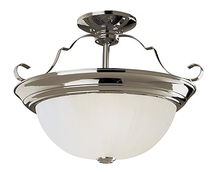 Trans Globe Lighting Led 13213 Bn Breakwater Traditional Semiflush