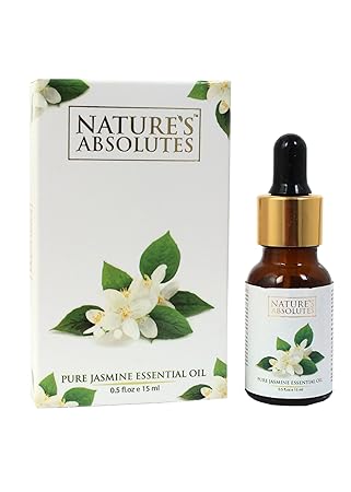 Nature's Absolutes Jasmine Essential Oil, 15ml