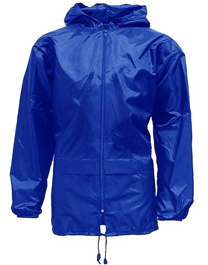 Regenjacke, unisex, mit Kapuze, für Erwachsene
