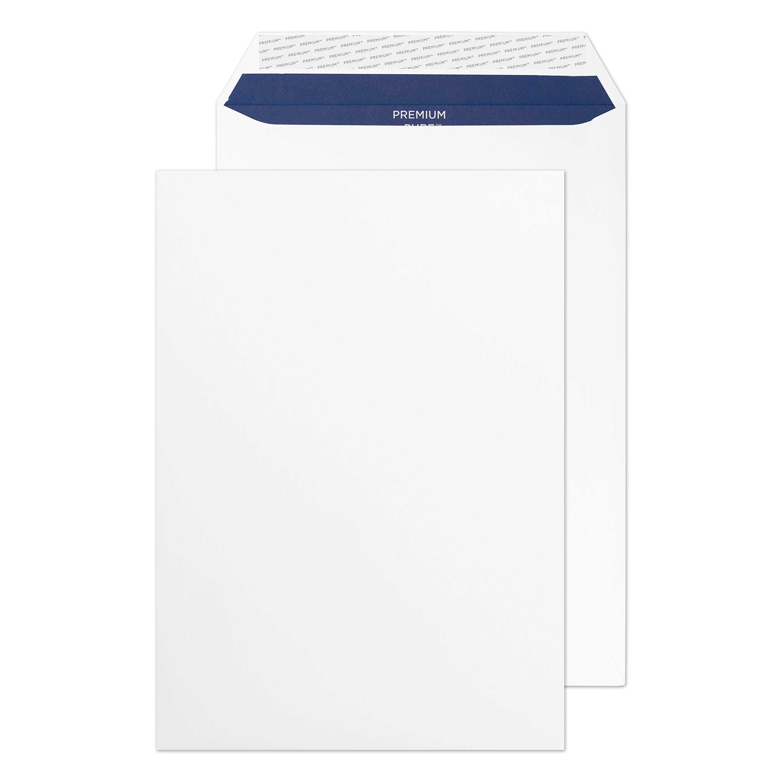 Blake Pure C4 229 x 324 mm 120 gsm Recycled Peel & Seal Pocket Envelopes (RP84891) Super White Wove - Pack of 250 — image 1