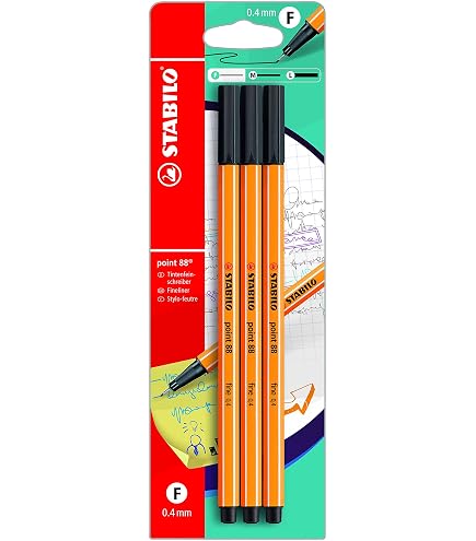 Stylo Feutre Pour Transparents OHPen Universal Stabilo - Étui De 6 Couleurs