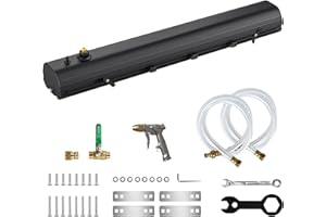 ASOPARTS Pressurized Water Tank 8 Gallon Road Camping Shower for Overlanding, Water Storage, Vehicle Water Supply and Outdoor Activities