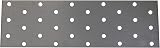 LLB Steel Timber Connector Flat Plate 200x60x2mm Galvanised 30 Holes 10pc Pack view 9