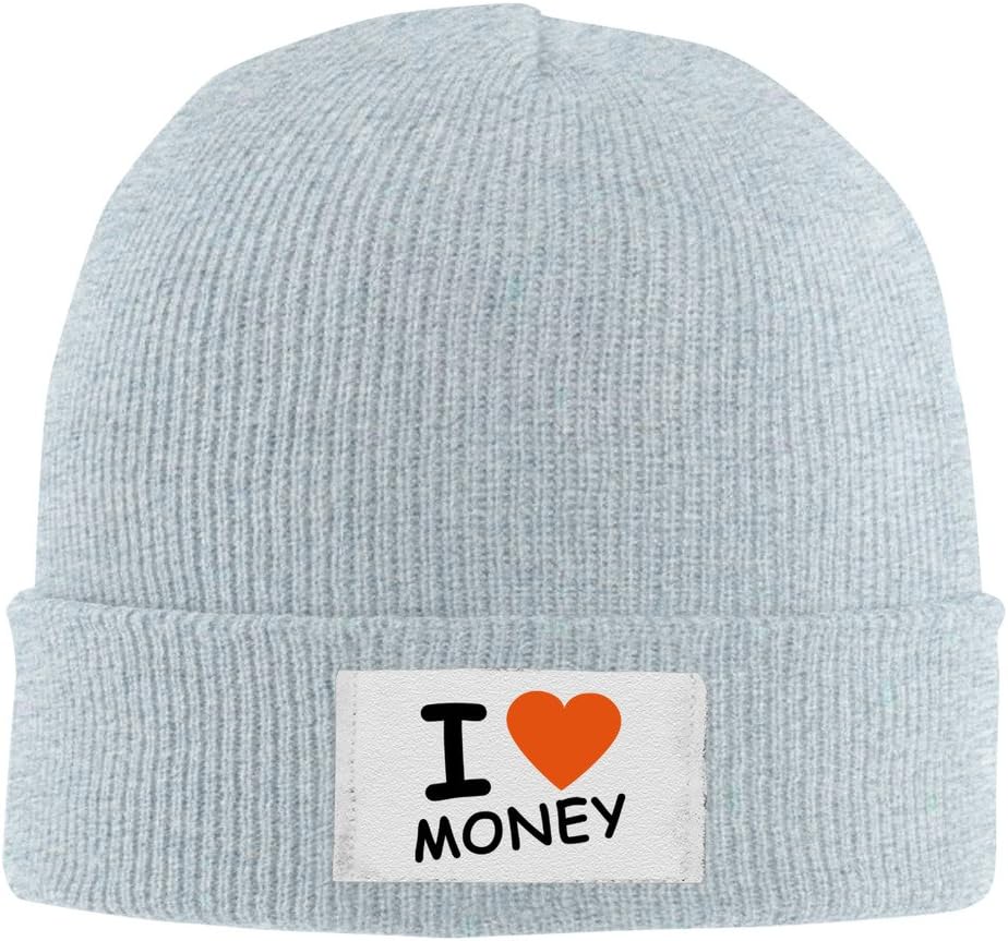 Kim Lennon I Love Money Custom Knitted Hat Caps Lightweight High Quality Navy