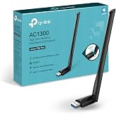 TP-Link USB WiFi Adapter for Desktop PC, AC1300 Dual Band WiFi Antenna | USB 3.0 Wireless Network Adapter with High Gain Antenna, MU-MIMO, Win 11/10/8.1/8/7/XP, Mac OS 10.9-10.15 (Archer T3U Plus)