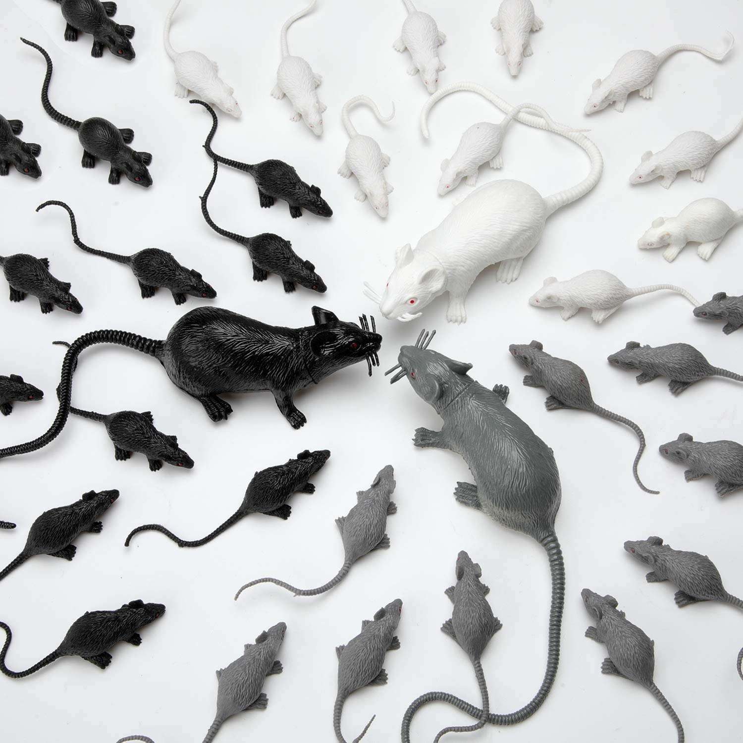 Mini Rats Plastic Boao Plastic Fake Rat Plastic Mouse Toys Decorations Realistic Pranks ...