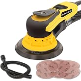 PHENDO Electric Random Orbital Sander Brushless 350W 3A Multi-function Variable Speed Corded Orbital Sanders Machine For Woodworking, Car, Drywall Sanding, Polishing&hellip;