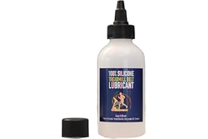 Terra Eclectic 100% Silicone Treadmill Belt Lubricant - Large 4 oz (120 ml) Bottle with Twist Top Cap - Silicone Lube/Oil for