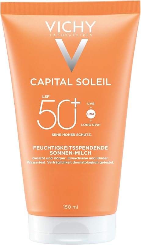 Capital Soleil Sonnenschutz-Milch, Gesicht & Körper, LSF 50+