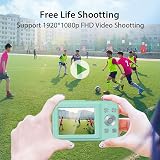 Andoer Andor Digital Camera 32GB 1080P 44MP 2.5 Inch IPS Pink with 2 Batteries view 7