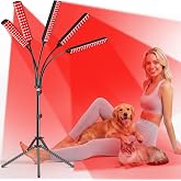 Red Light Therapy for Face and Body, Red Infrared Light Therapy Lamp with Stand Led 660nm Red Light-Therapy&amp; 850nm Infrared Light Device for Body Gift for Women