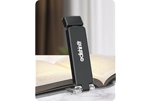 EDISHINE Book Light for Reading in Bed, USB Rechargeable Reading Light for Eye Care, 3 CCT & Stepless Dimmable, Lightweight C
