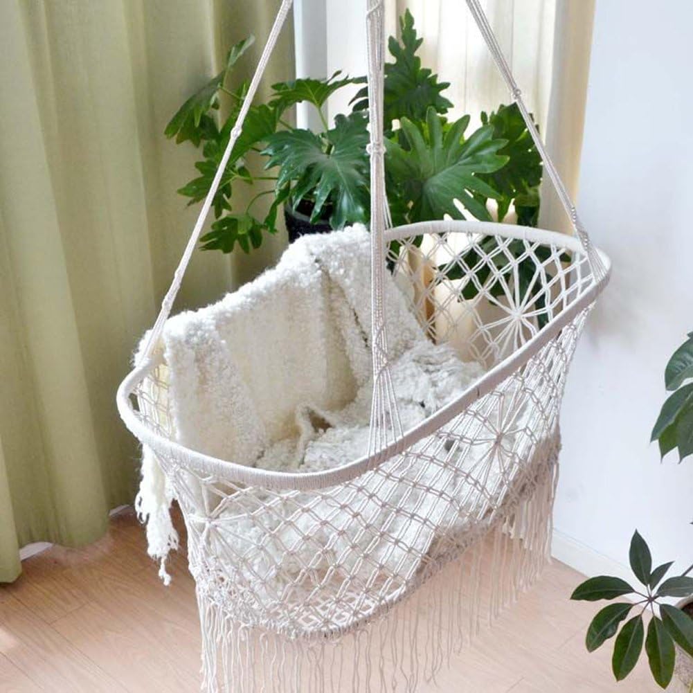 diy macrame bassinet