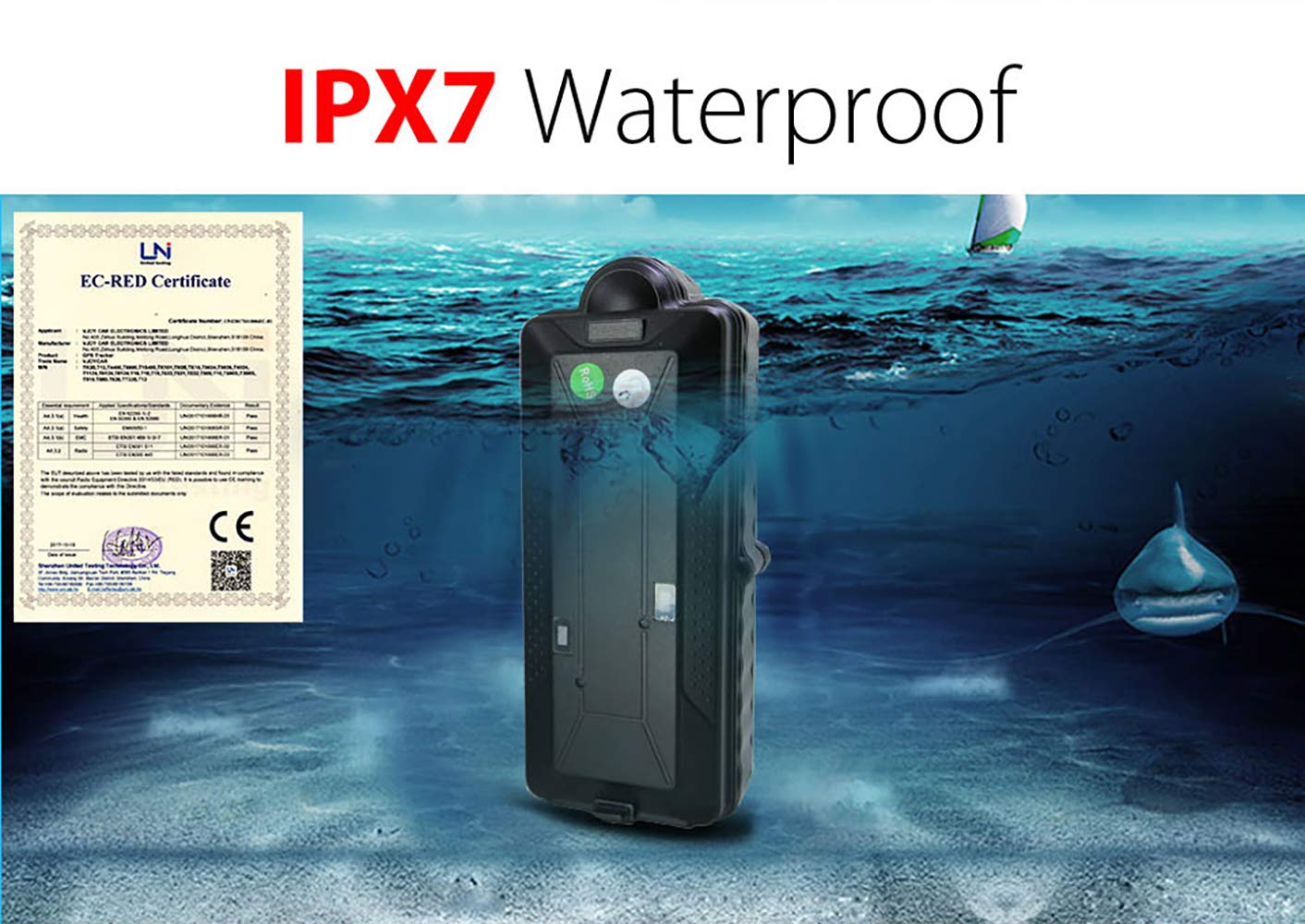 COOLOUS Car GPS Tracker TK10G 3G GSM WiFi Tracker Waterproof