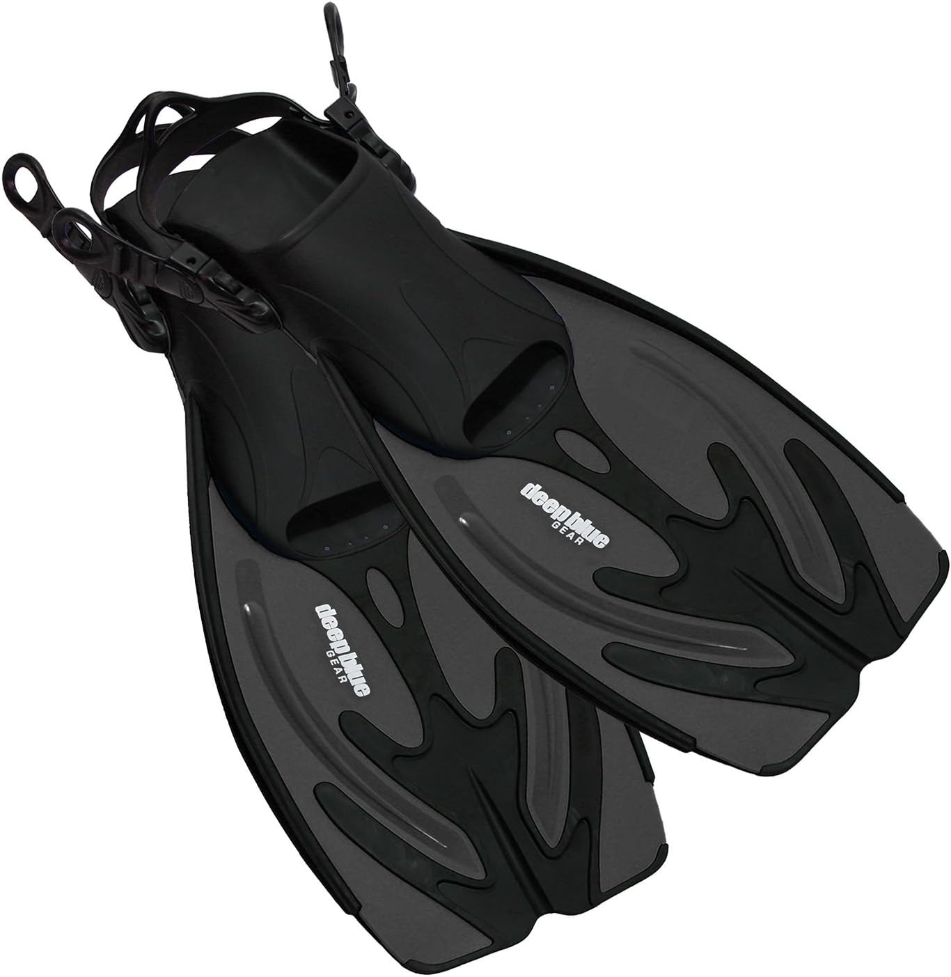 Deep Blue Gear Current Fins for Diving, Snorkeling, and Swim