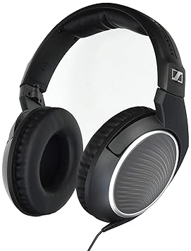Sennheiser HD471i, geschlossener, ohrumschließender Kopfhörer mit natürlichem Stereosound schwarz