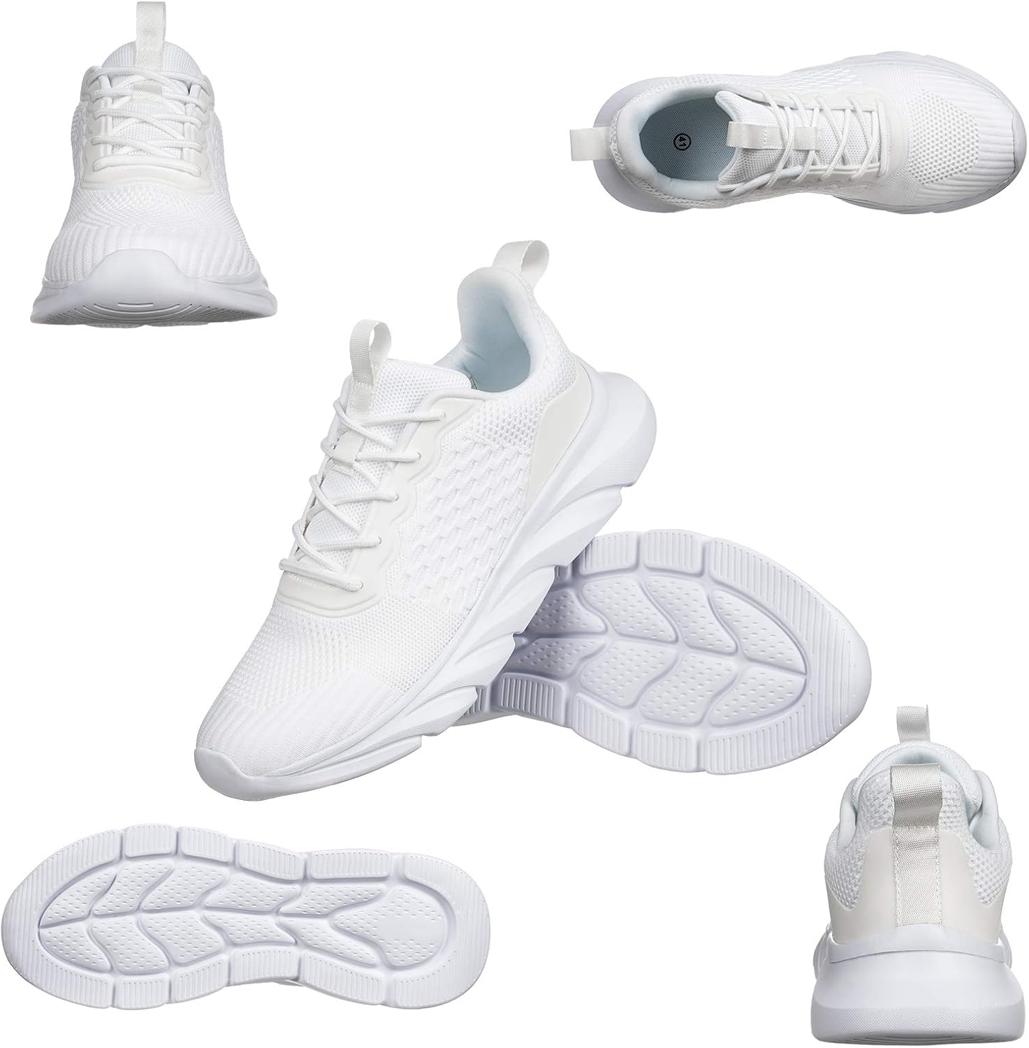  | Akk Mens Lightweight Walking Shoes - Gym Running Sneakers Men Breathable Mesh Ultra Comfortable Athletic Fashion Jogging Sneaker for Tennis Workout | Walking