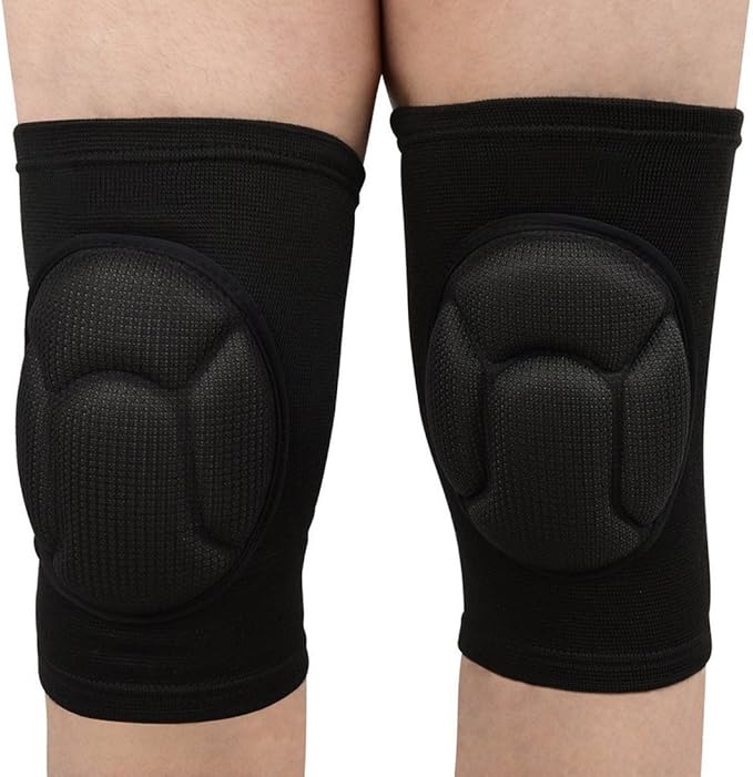 Crushproof Kneecap Pad Brace Sponge Cushioned Knee Support Pad Elastic
