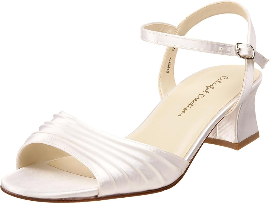satin strap sandals