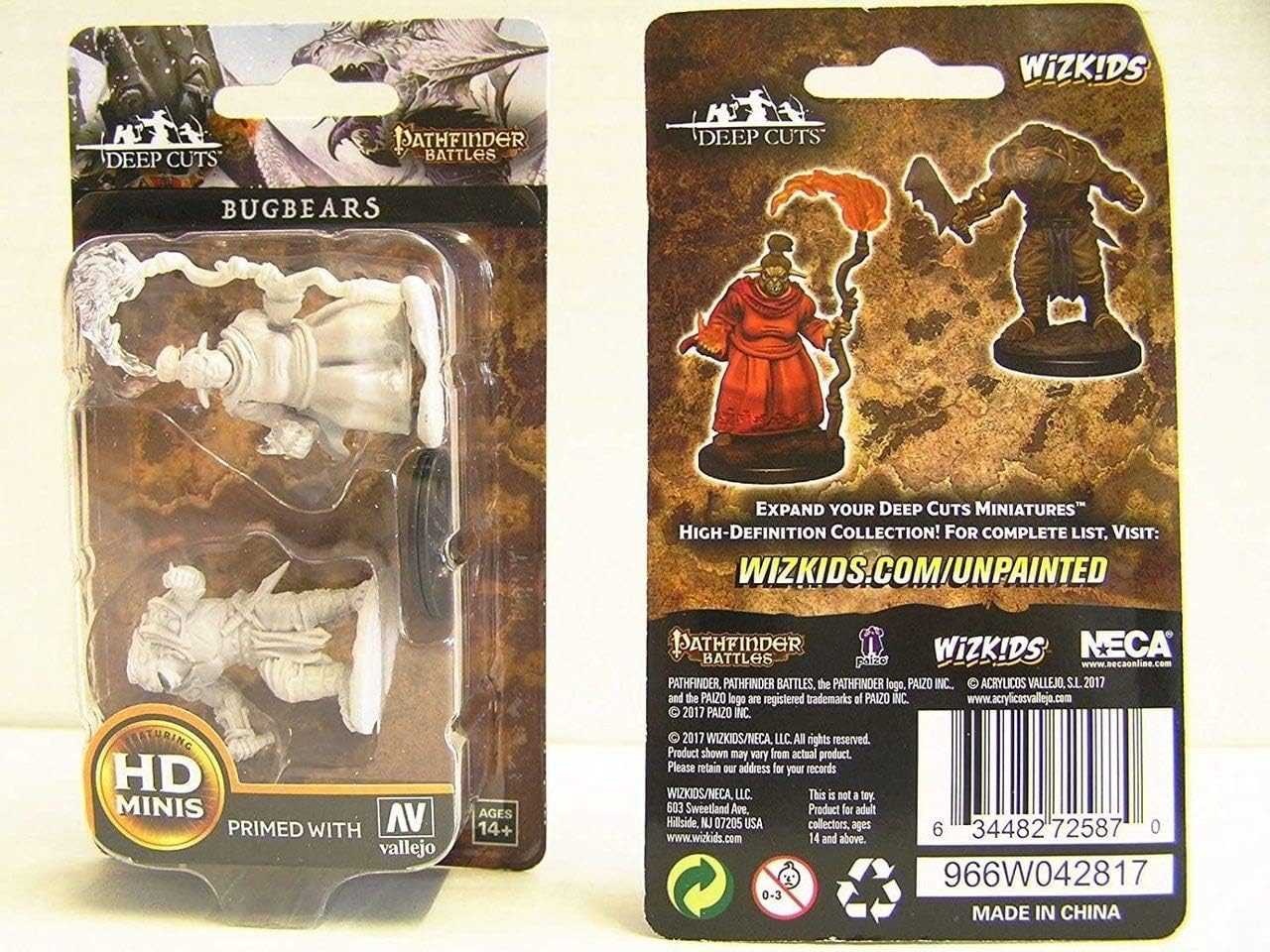 Dungeons & Dragons Pathfinder: Deep Cuts Unpainted Miniatures: Bugbears