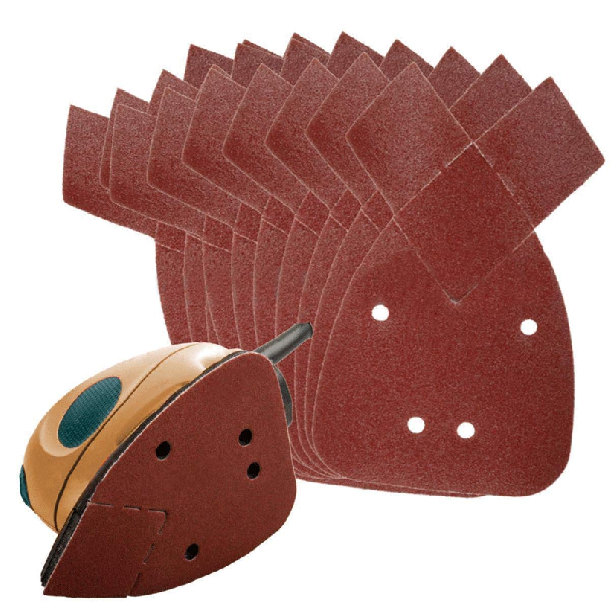 ExcInter 10 PCS 1500 Grit 4 Hole Sanding Sheets for Mouse Sanders